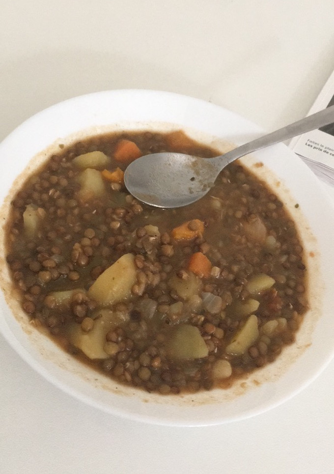 Una foto de Lentejas de mi madre vegetarianas (y veganas)