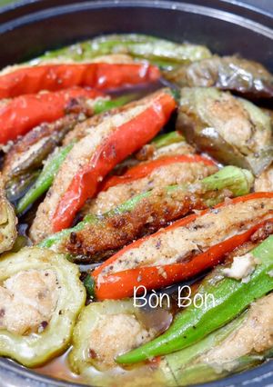 Hình của món Khổ Qua Cà Ớt.