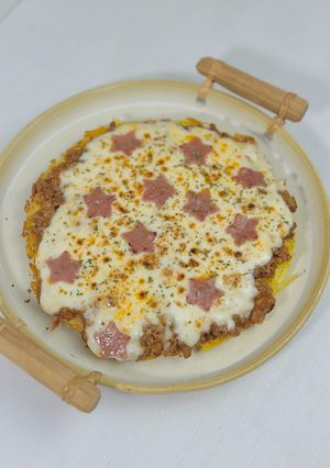 Foto resep Potato Bolognese Pizza 🍕