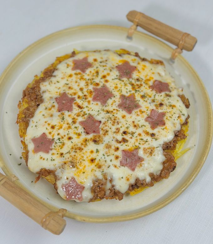 Foto resep Potato Bolognese Pizza 🍕