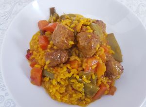 Foto principal de Arroz con butifarra y verdura