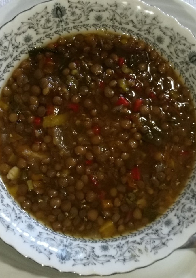Una foto de Sopa de lentejas💕