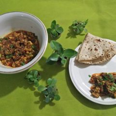 A picture of Gobi gosht.