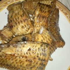 A picture of Fried fish.