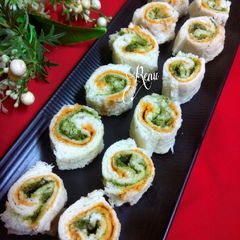 A picture of Spiral Mini Sandwiches.