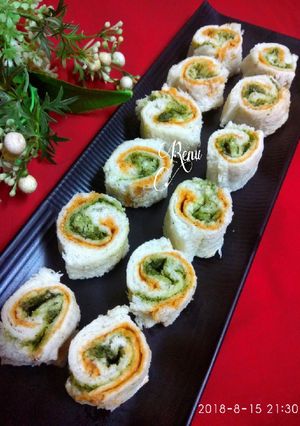 A picture of Spiral Mini Sandwiches.