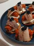 Tartaleta de Chistorra y Anchoa