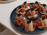 Tartaleta de Chistorra y Anchoa