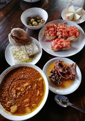 Φωτογραφία της συνταγής Φακές στη χύτρα πειραγμένες