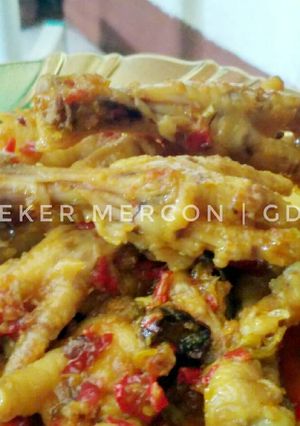 Foto resep Ceker mercon (pedas manis)