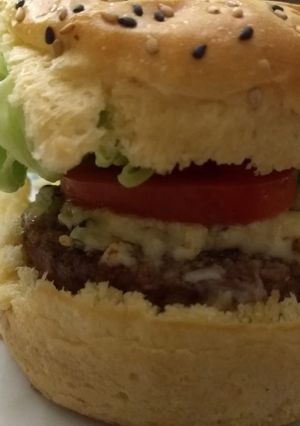 Una foto de Hamburguesas caseras