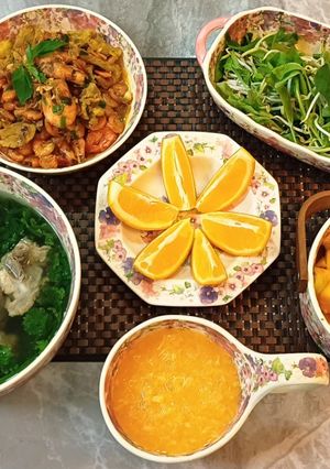 Hình của món Bữa cơm cho ngày nghỉ.