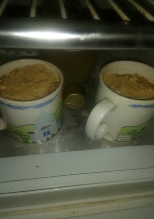 Una foto de Torta taza de Lincoln con banana