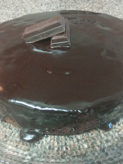 Una foto de Bizcocho de plátano y chocolate
