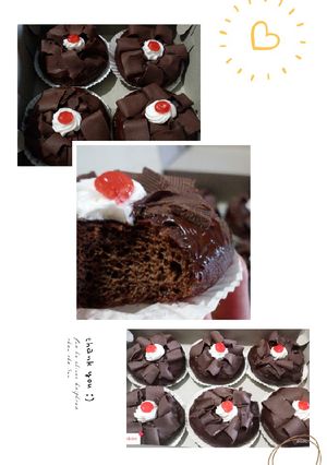 Foto resep Donat Blackforest