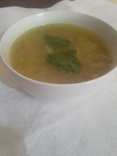 صورة لوصفة شوربة شعيرية
