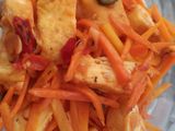 Tumis wortel dan telur gulung
