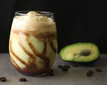 Without Fail Cooking Recipe Affogato on Avocado Smoothie Delicious Perfect