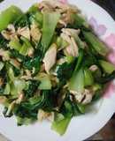 Thịt gà xào cải