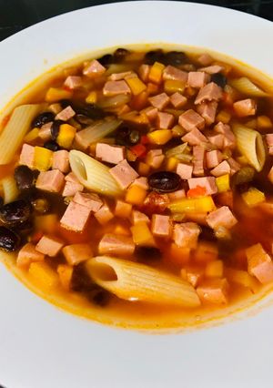 Una foto de Minestrone