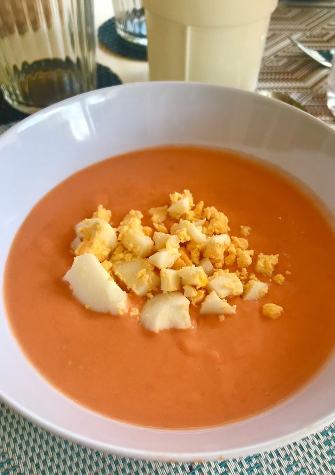 Una foto de Salmorejo