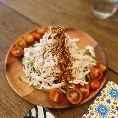 A picture of Bang bang chicken 🇨🇳 - with tips to cook breast chicken moist and tender 🐓.