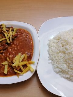 عکسی از دستور خورشت بامیه