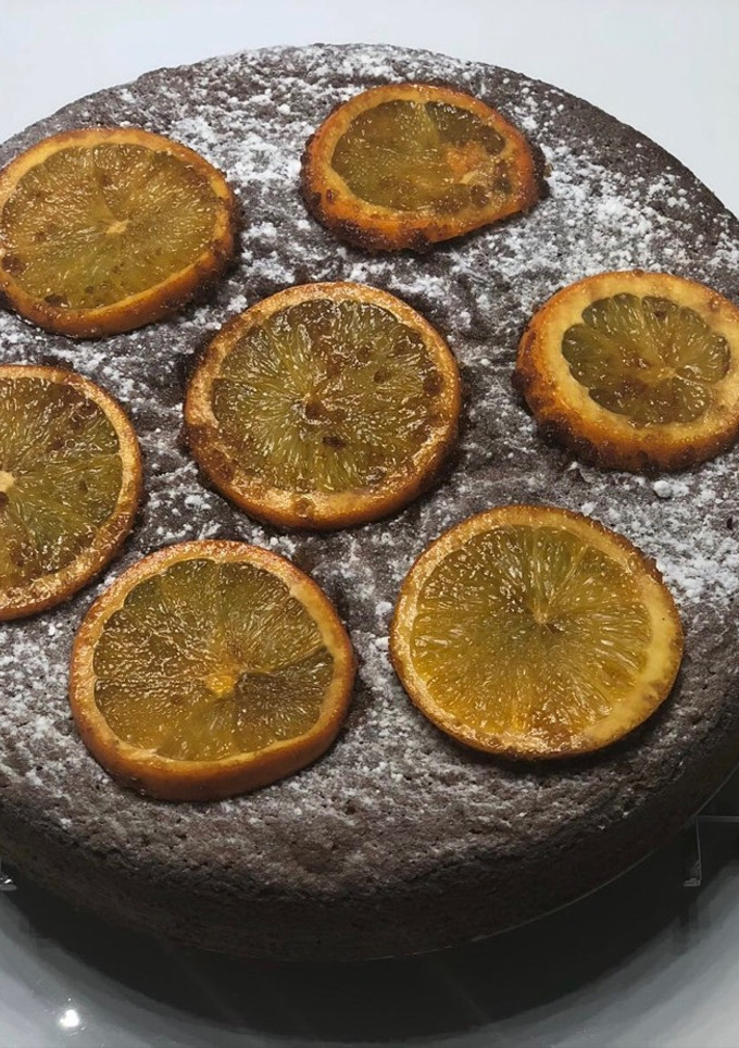 Una foto de Tarta de naranja