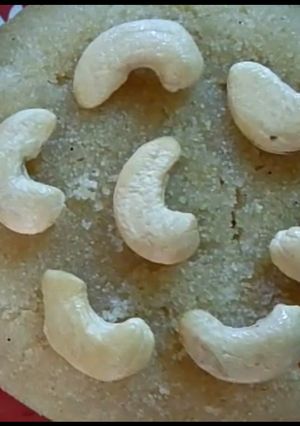 A picture of Sooji Halwa.