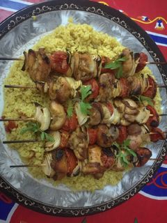 صورة لوصفة شيش طاووق