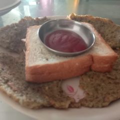 Moong daal chilla A picture of Moong daal chilla.