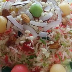 A picture of Rainbow rice.