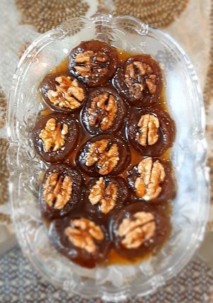 عکسی از دستور مربای قیسی سیاه