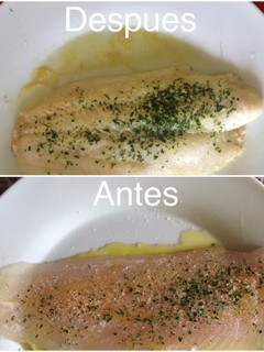 Una foto de Panga en el microondas