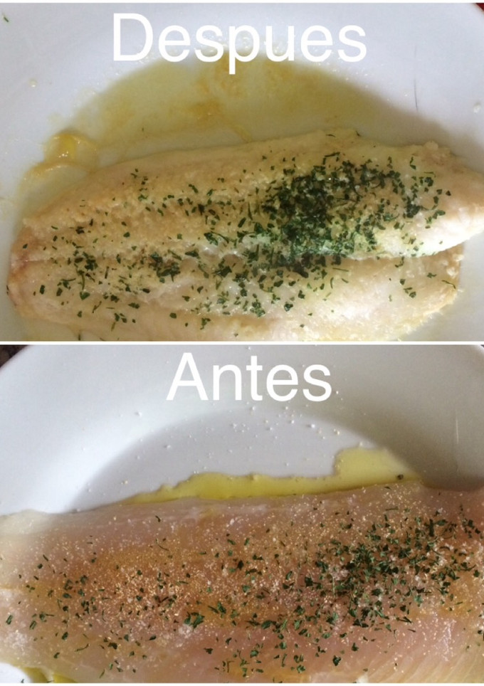 Una foto de Panga en el microondas