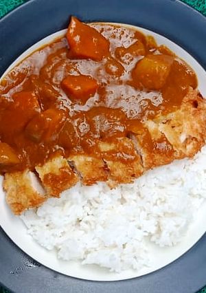 Foto resep Japanese katsu-curry rice
