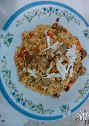 Foto resep Nasi goreng ampela hati ala bunda aira