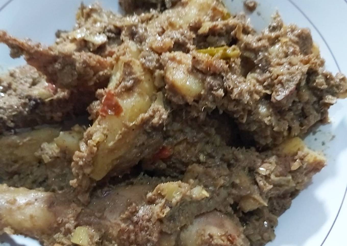 Ayam Gota (ayam khas Batak)
