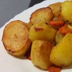 A picture of Deep fried Irish potatoes #Authormarathon.