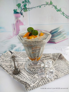 Foto resep Mango chia pudding