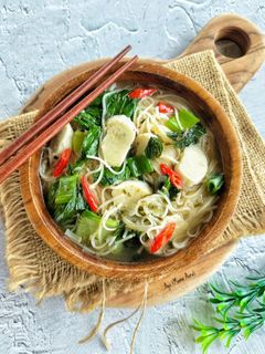 Foto resep Misoa Kuah Otak Otak