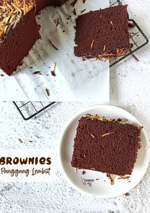 Foto resep Brownies Panggang Lembut