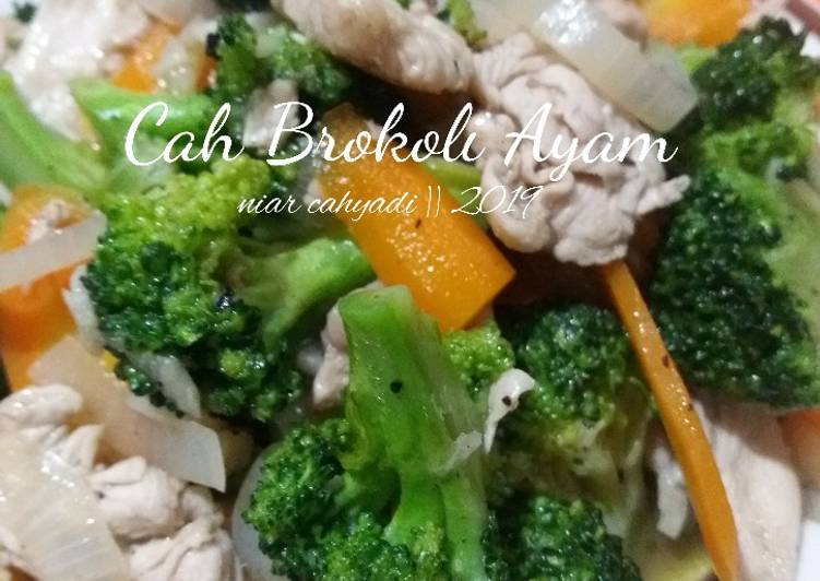 Cah Brokoli Ayam