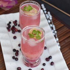 A picture of Falsa or Phalsa Sharbat.