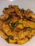 Tumis tahu kecap cabe keriting