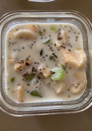 A picture of Chia seed pudding.