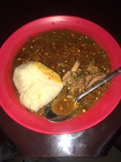 A picture of Traditional okro soup.