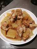 Radish Pork Ribs Stew