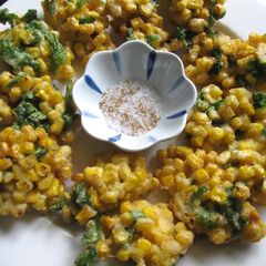 A picture of Kakiage Tempura Corn.
