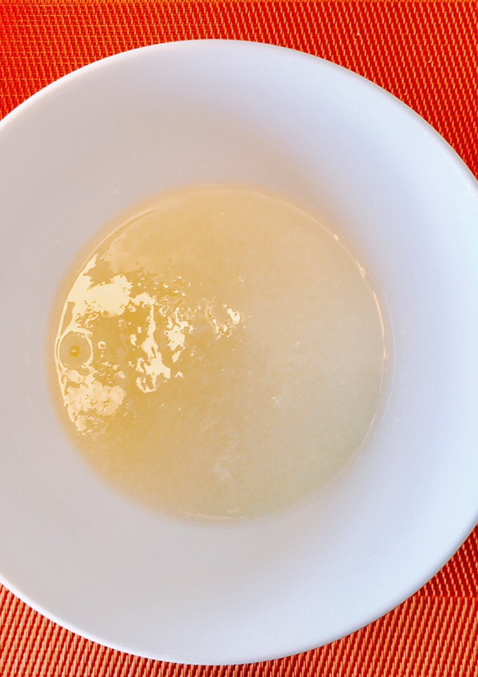 Una foto de Papilla de arroz para bebé
